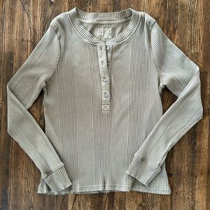 Aerie Ribbed Long Sleeve